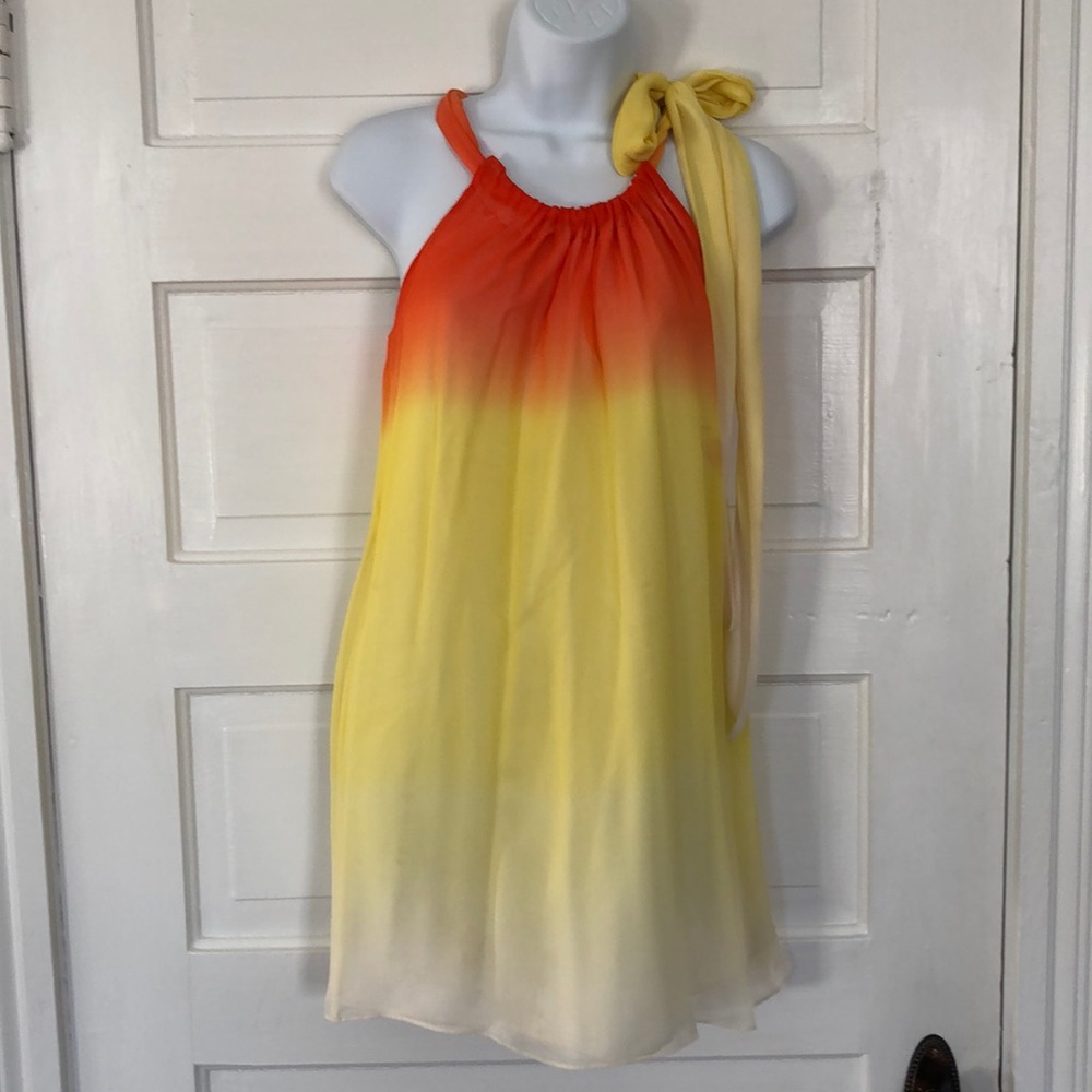 Alice & Olivia bright shift dress